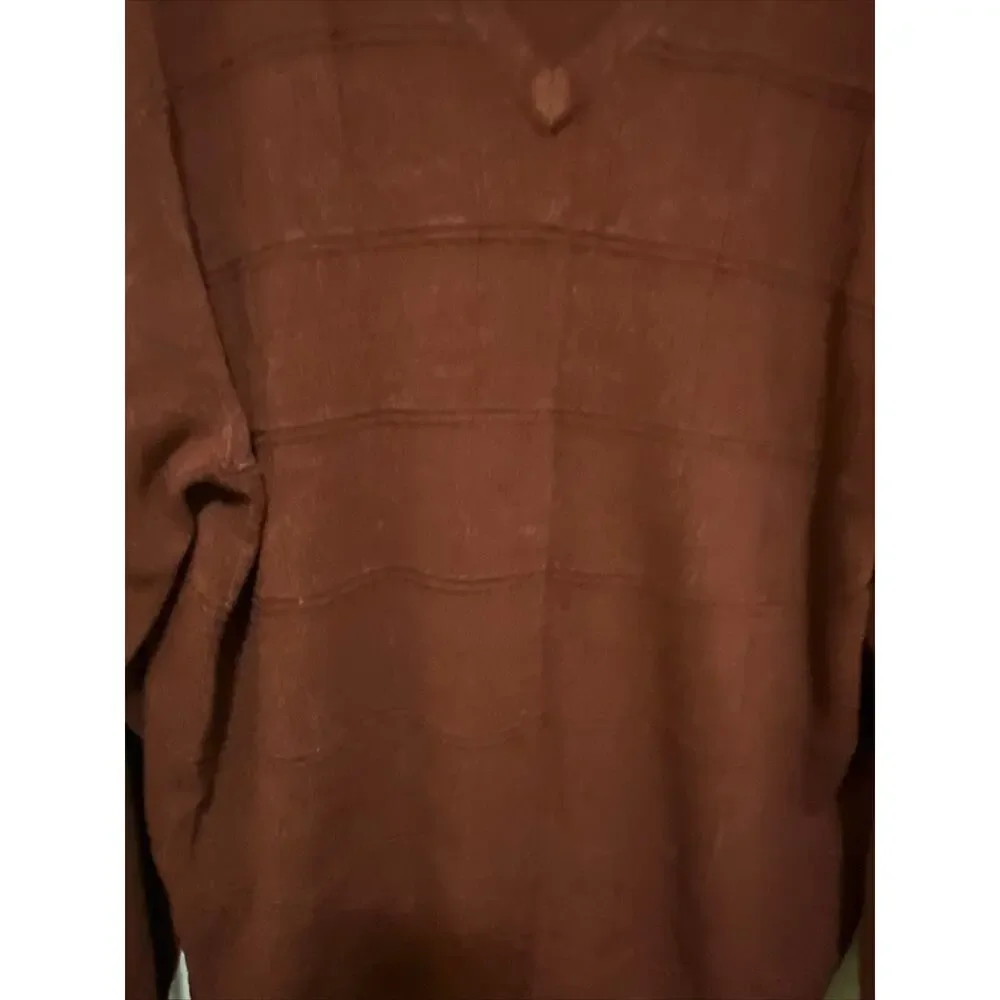 Men's Dockers Size XL Long Sleeve V Neck Sweater Maroon Nice!!